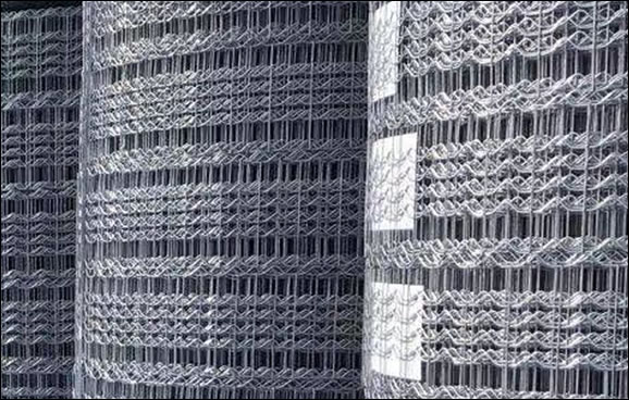 Galvanized welded steel mesh ASTM 185 for Gas and Oil Pipeline Reinforcing