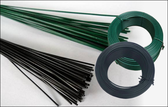 Green PVC Coated Wire G10 (1 Roll 40kg)